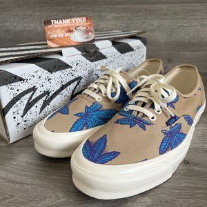Vans Vault UA Og Authentic Lx Sweet Leaf Blue Dream Brown Size 11 Men's NWB